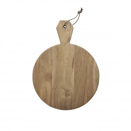 Planche a decouper ronde bois acacia Madam Stoltz