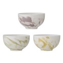 Bols gres peint Bloomingville Palma set de 3