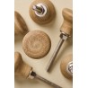 Bouton de porte meuble ceramique brut rustique IB Laursen