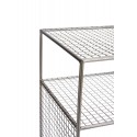 Meuble rangement etagere a poser acier grillage Madam Stoltz