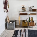 Meuble rangement etagere a poser acier grillage Madam Stoltz