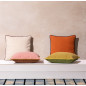 Coussin bicolore reversible exterieur Remember