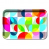Petit plateau de service multicolore Remember Solena