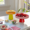 Plateau de presentation sur pied ceramique design Remember Phil
