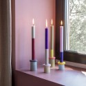 Bougeoirs design multicolores Remember Pippo Set de 4