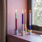 Bougeoirs design multicolores Remember Pippo Set de 4