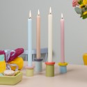 Bougeoirs design multicolores Remember Pippo Set de 4