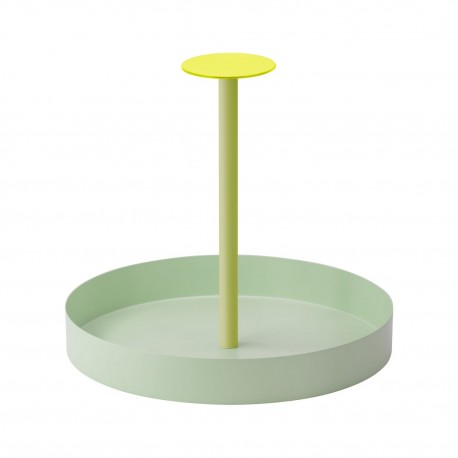 Plateau rond rangement condiments Remember Nana
