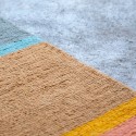 Tapis laine rayures multicolores Remember Cambridge
