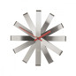 Horloge murale acier design Umbra Ribbon