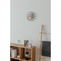 Horloge murale acier design Umbra Ribbon