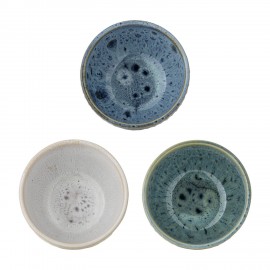 Set de 3 bols gres texture Bloomingville Harriet