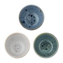 Set de 3 bols gres texture Bloomingville Harriet