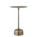 Table basse ronde d appoint laiton vintage Bloomingville Maris