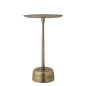 Table basse ronde d appoint laiton vintage Bloomingville Maris