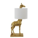 Lampe a poser girafe doree Bloomingville Silas