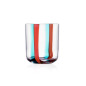 Verre a eau art multicolore soufflle Ichendorf Gesti