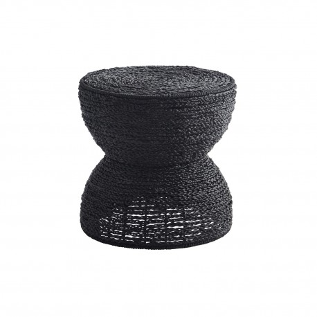 Tabouret rond design jute Madam Stoltz