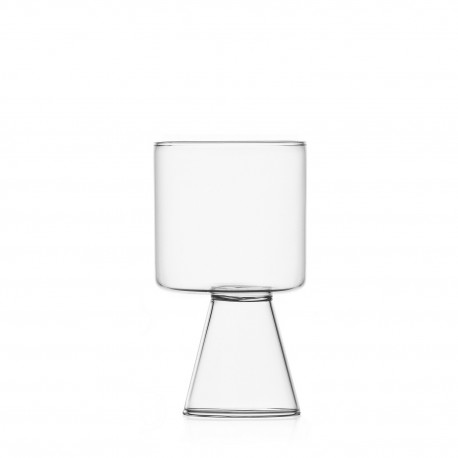 Verre a pied design square Ichendorf Milano Travasi