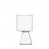 Verre a pied design square Ichendorf Milano Travasi