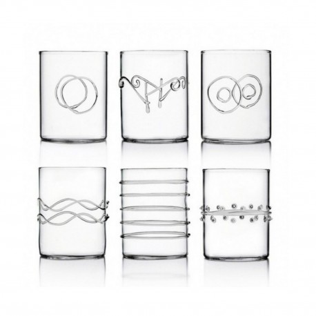 Set de 6 verre a eau design Ichendorf Milano Deco