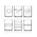 Set de 6 verre a eau design Ichendorf Milano Deco
