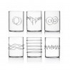 Set de 6 verre a eau design Ichendorf Milano Deco