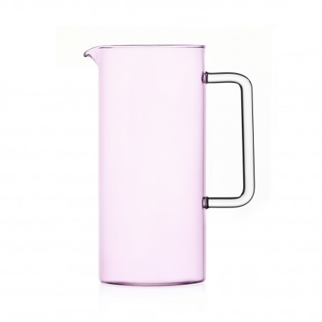 Carafe a eau design droite verre Ichendorf Tube