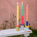Bougies multicolores Remember Ibiza set de 3