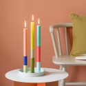 Bougies multicolores Remember Ibiza set de 3