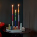 Bougies cire vegetale multicolore Remember Milano set de 3