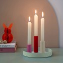 Bougeoir moderne contemporain magnetique Remember Luna Mini