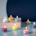 Bougies chauffe plat multicolores Remember Sydney set de 9