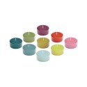 Bougies chauffe plat multicolores Remember Sydney set de 9