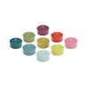 Bougies chauffe plat multicolores Remember Sydney set de 9
