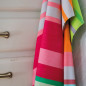 Torchons de cuisine rayures multicolores Remember set de 2