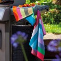 Torchon de cuisine raye colore Remember  set de 2