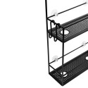 umbra 023461-040 cubiko etagere de douche noire design