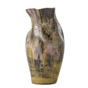 Vase gres froisse artisanal Bloomingville Benoit