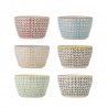Bols grès motif scandinave Bloomingville Carla