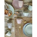Bols gres depareilles motif scandinave colore Bloomingville Carla