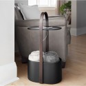umbra hub table d appoint design rangement cables noir