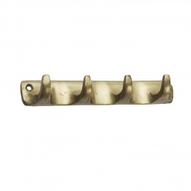 Portemanteau mural metal laiton dore Madam Stoltz