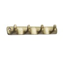 Portemanteau mural metal laiton dore Madam Stoltz