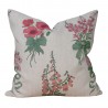 Housse de coussin lin fleurs Nordra Sweden