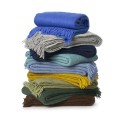 plaid chaud laine gtoland agneau bleu klippan