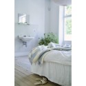 plaid laine raye bleu clair klippan gotland vertical