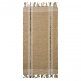 Tapis chambre coton beige naturel IB Laursen