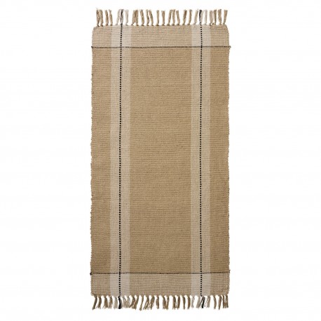 Tapis chambre coton beige naturel IB Laursen