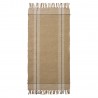 Tapis chambre coton beige naturel IB Laursen